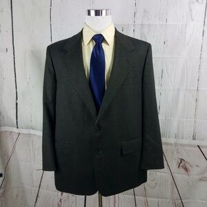 Rafael 45R 2 Button Brown Suit Blazer Sports Coat